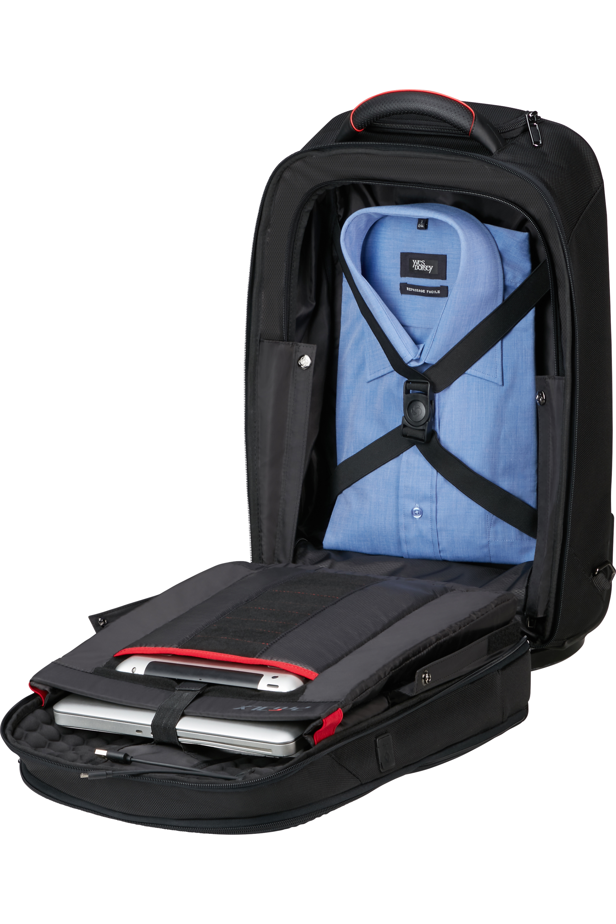 Samsonite Pro-DLX 6 pyörällinen reppu 17.3" - Image 2