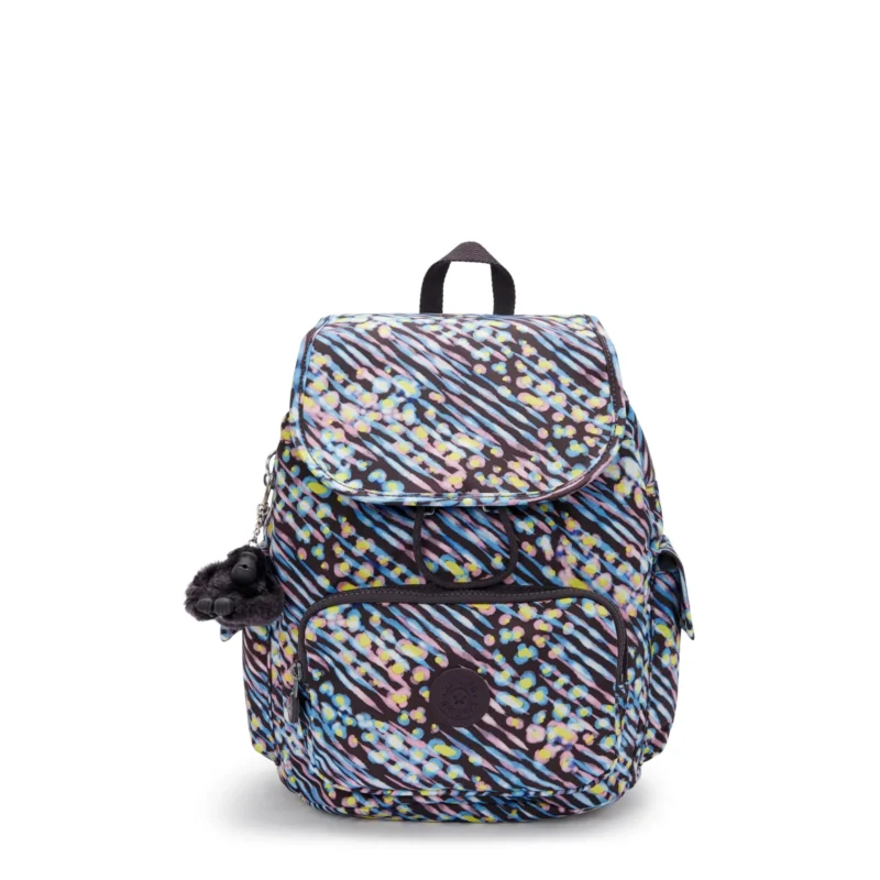 Kipling City Pack Mini kankainen cityreppu -50%, kuviollinen