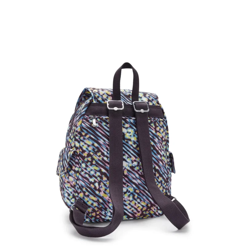 Kipling City Pack Mini kankainen cityreppu -50%, kuviollinen - Image 3