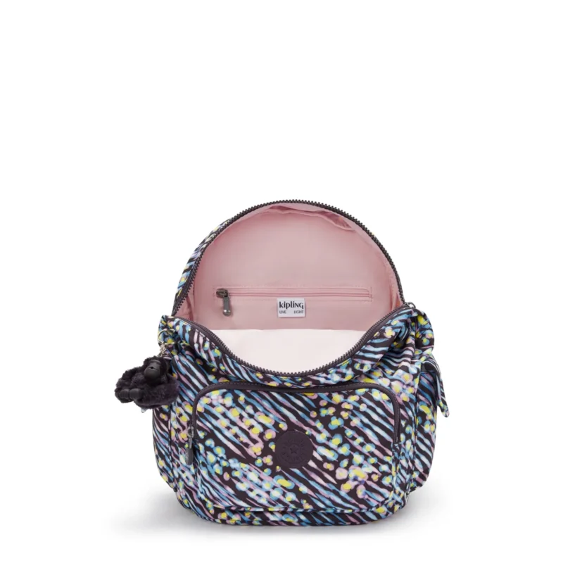 Kipling City Pack Mini kankainen cityreppu -50%, kuviollinen - Image 2