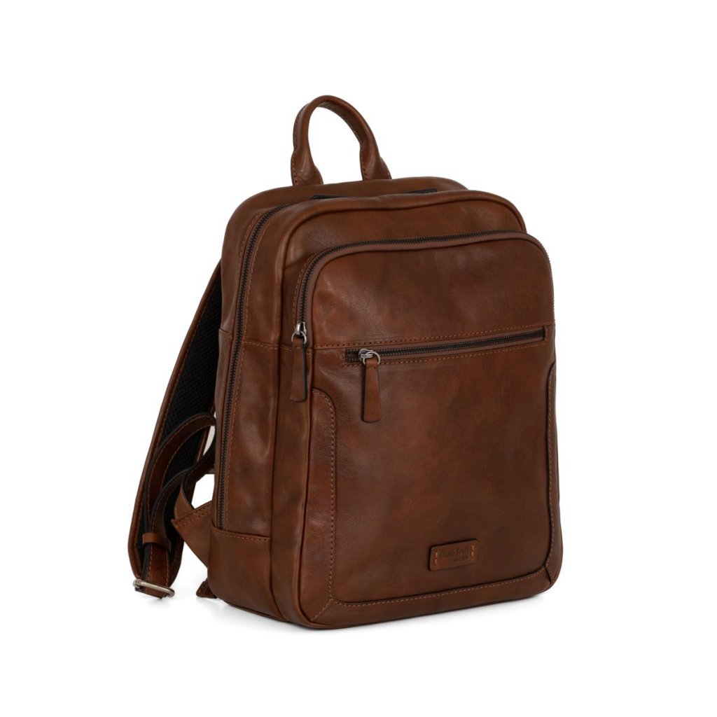 Gianni Conti nahkainen tietokonereppu 9442388 (koko 39x30x18)