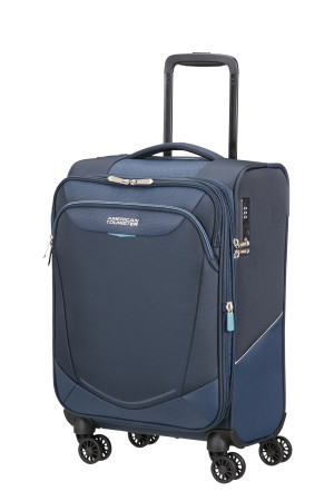 American Tourister Summerride lentolaukku 55/35cm spinner, kevyt ja tilava (levikkeellinen)